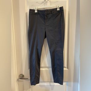 LOFT gray fitted pants